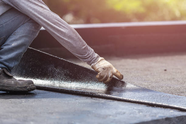 Professional Waterproofing technician working in Dickerson, MD